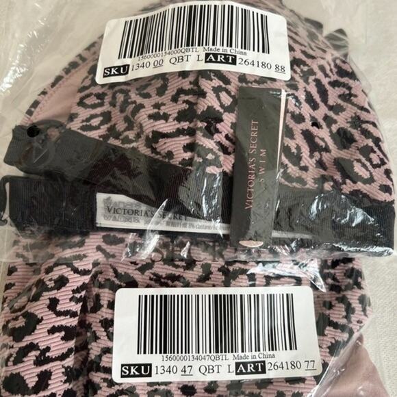 Victoria's Secret Swim Bikini Top and High Waist Bottom, L - Picture 9 of 15